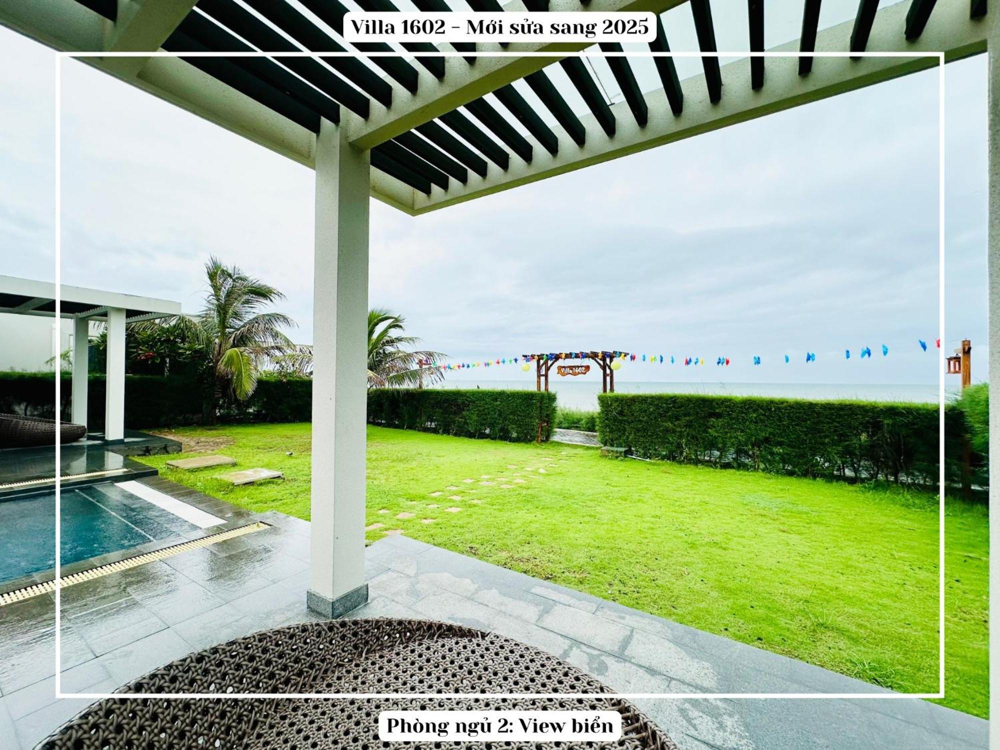 Villa 1602 Oceanami, Sát biển, Hồ bơi riêng, 837m2 Long Hải Extérieur photo